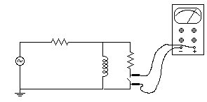 circuit shiowing current meter