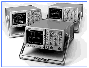 picture of typical oscilloscopes