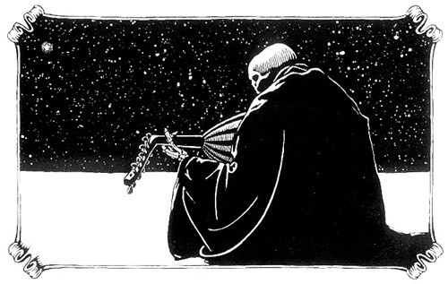 Jim Carpenter illustration for Blues for Allah