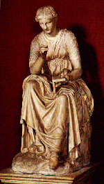 [Image of the muse Calliope]