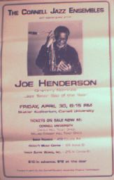 Joe Henderson poster